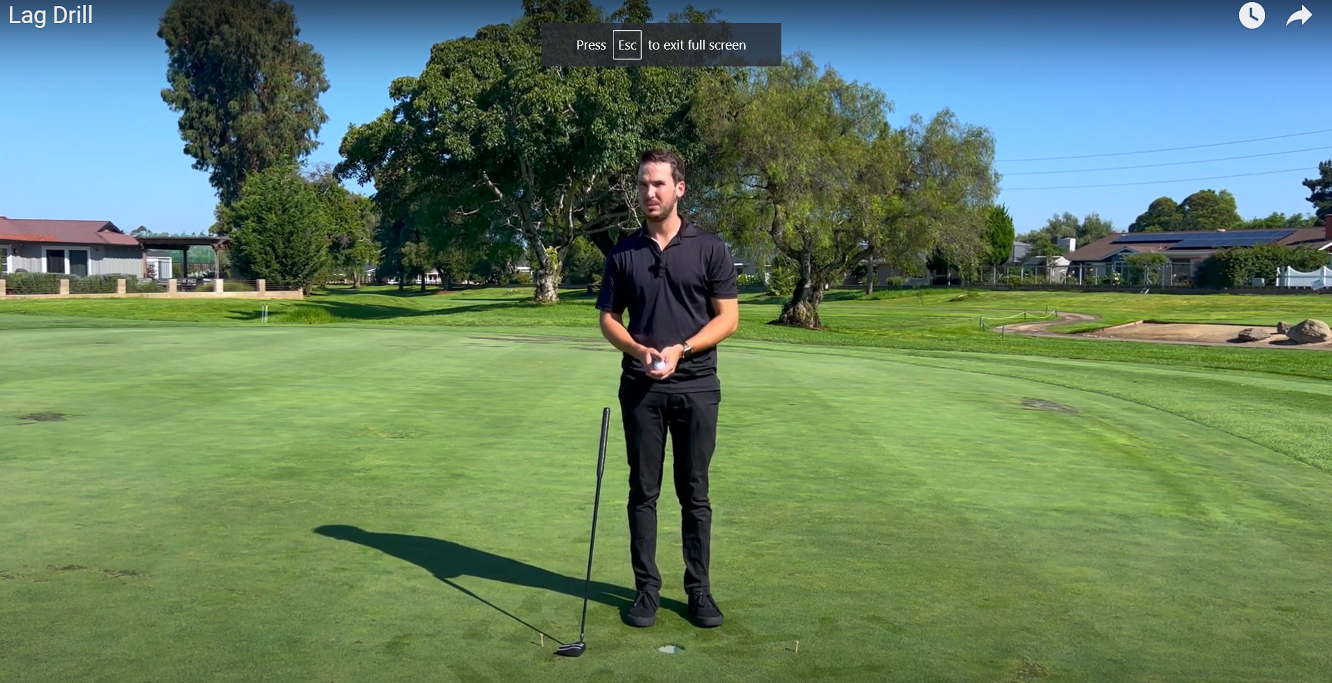 Lag Putting Drill